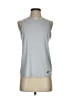 Nike 100% Polyester Silver Active Tank Size S - photo 1