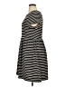 Peter Som Stripes Black Casual Dress Size XL - photo 5
