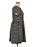 Peter Som Stripes Black Casual Dress Size XL - photo 4