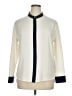 Vince Camuto 100% Polyester Ivory Long Sleeve Polo Size 14 - photo 1