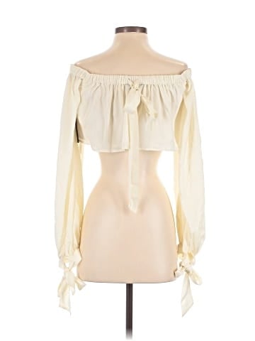 Chrissy Teigen x Revolve Long Sleeve Blouse (view 2)