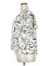 PREMISE 100% Polyester Floral Ivory Short Sleeve T-Shirt Size 2X - photo 5