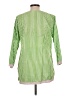 Gretchen Scott Designs Green 3/4 Sleeve Blouse Size L (estimated) - photo 2