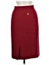 Assorted Brands 100% Wool Solid Burgundy Wool Skirt Size 36 waist - photo 2