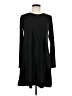 Unbranded Solid Black Casual Dress Size M - photo 1