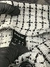 Shein 100% Polyester Houndstooth White Jacket Size 4 - photo 6