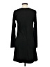 Unbranded Solid Black Casual Dress Size M - photo 2