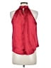 Shein Red Sleeveless Blouse Size 6 - photo 2
