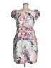 Unbranded Print Pink Cocktail Dress Size M - photo 1