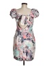 Unbranded Print Pink Cocktail Dress Size M - photo 2