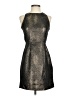 JACK Metallic Black Cocktail Dress Size 0 - photo 1