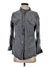 Faded Glory Gray Long Sleeve Button-Down Shirt Size S - photo 1