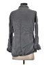 Faded Glory Gray Long Sleeve Button-Down Shirt Size S - photo 2