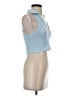 Zara Blue Sleeveless Top Size S - photo 4