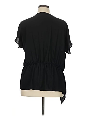 a.n.a. A New Approach Short Sleeve Blouse (view 2)