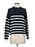Zara Stripes Black Blue Pullover Sweater Size S - photo 1