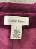 Calvin Klein Burgundy Blazer Size 4 - photo 6