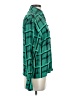 Jaeger Houndstooth Green Long Sleeve Blouse Size S (estimated) - photo 4