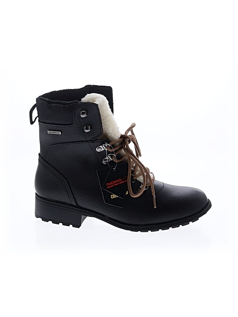 Khombu Ankle Boots In Black