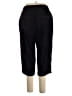 Evans Solid Black Casual Pants Size 14 - photo 2