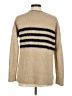 Madewell Stripes Tan Pullover Sweater Size M - photo 2