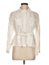 Yvos Ivory Long Sleeve Blouse Size 8 - photo 1