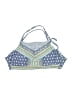 Xhilaration Paisley Blue Swimsuit Top Size L - photo 1