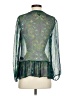 Ella Moss Green 3/4 Sleeve Blouse Size XS - photo 2