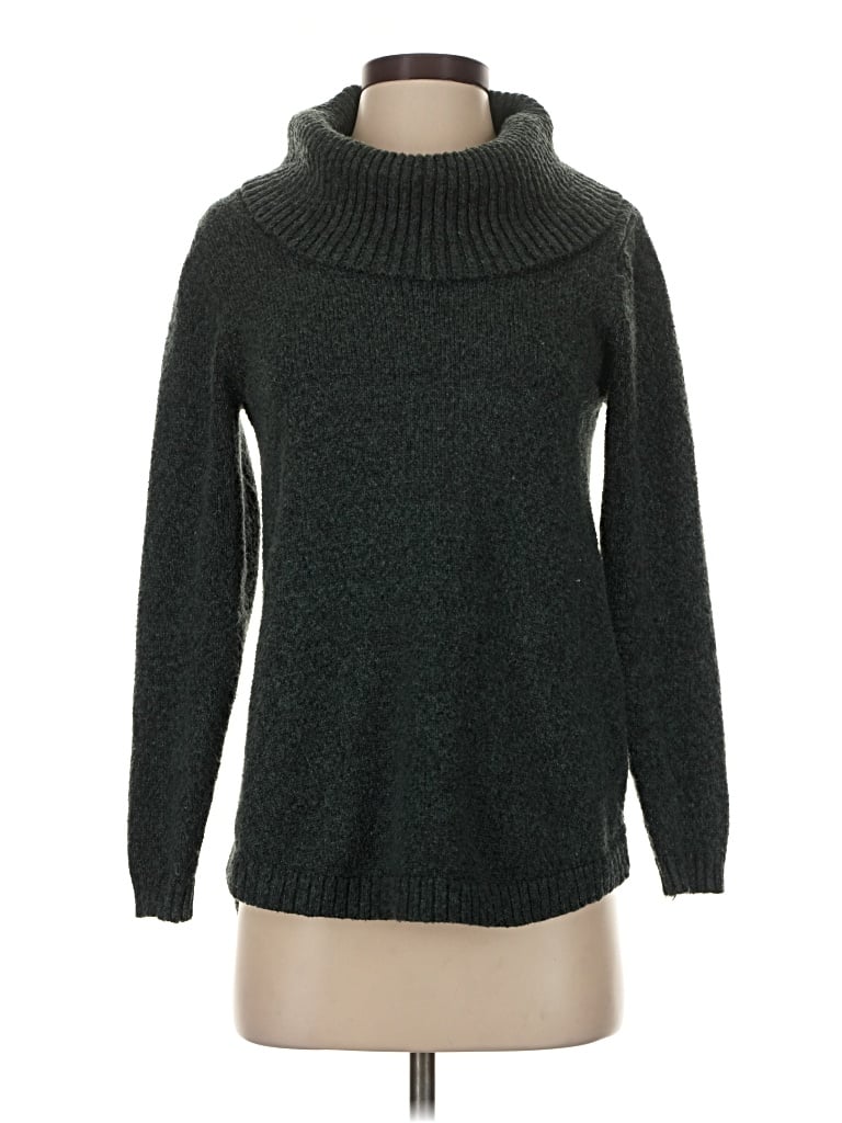 Pre-owned Fortune + Ivy Turtleneck Sweater In Green