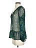 Ella Moss Green 3/4 Sleeve Blouse Size XS - photo 5