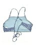 Xhilaration Paisley Blue Swimsuit Top Size L - photo 2