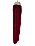 Unbranded 100% Polyester Solid Burgundy Casual Pants Size M - photo 4