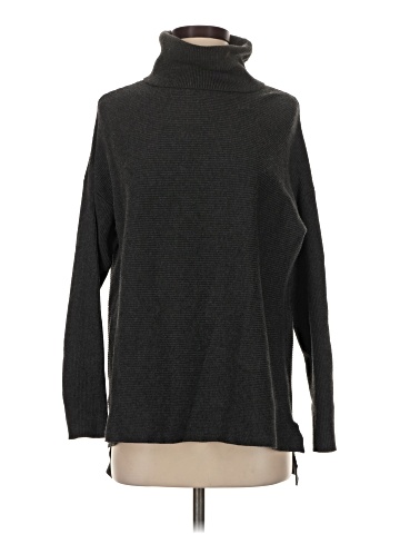 Pure Navy Turtleneck Sweater (view 1)