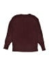 Cherokee 100% Cotton Solid Burgundy Pullover Sweater Size 4 - 5 - photo 2