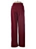 Unbranded Solid Burgundy Casual Pants Size S - photo 2