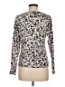 Peck & Peck Silver Long Sleeve Top Size M - photo 2