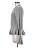 Jonathan Simkhai Gray Long Sleeve Top Size M - photo 5