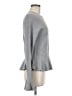 Jonathan Simkhai Gray Long Sleeve Top Size M - photo 4