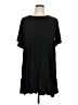 Unbranded Solid Black Casual Dress Size XL - photo 1