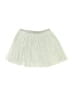 Tea 100% Polyester Solid Ivory Skirt Size 10 - photo 1