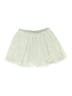 Tea 100% Polyester Solid Ivory Skirt Size 10 - photo 2