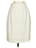 Scaasi 100% Acetate Solid Ivory Formal Skirt Size 6 - photo 1