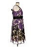 Jonathan Martin 100% Polyester Print Purple Cocktail Dress Size 12 - photo 4