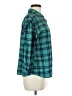 Sugarlips 100% Polyester Plaid Green 3/4 Sleeve Blouse Size M - photo 4