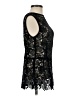 CAbi 100% Cotton Black Sleeveless Blouse Size XS - photo 4