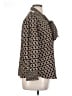 Chico's 100% Polyester Brown 3/4 Sleeve Blouse Size Lg (2) - photo 4