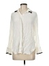 Old Navy 100% Viscose Ivory Long Sleeve Blouse Size M - photo 1