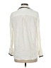 Old Navy 100% Viscose Ivory Long Sleeve Blouse Size M - photo 2