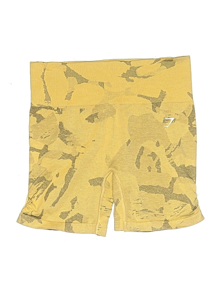 Pre-owned Gymshark Board Shorts In Yellow