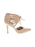 BCBGeneration Ivory Tan Heels Size 8 - photo 1